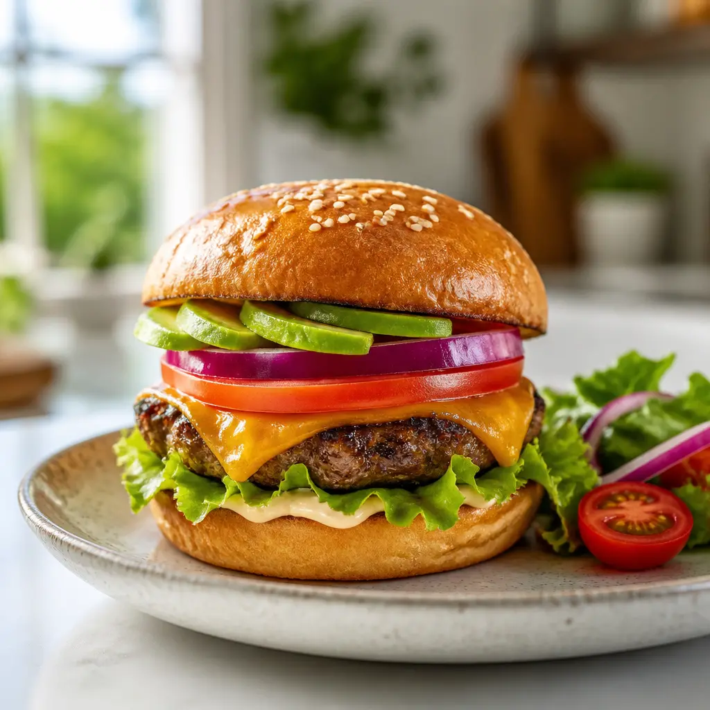 best beef for grilling burgers - final presentation
