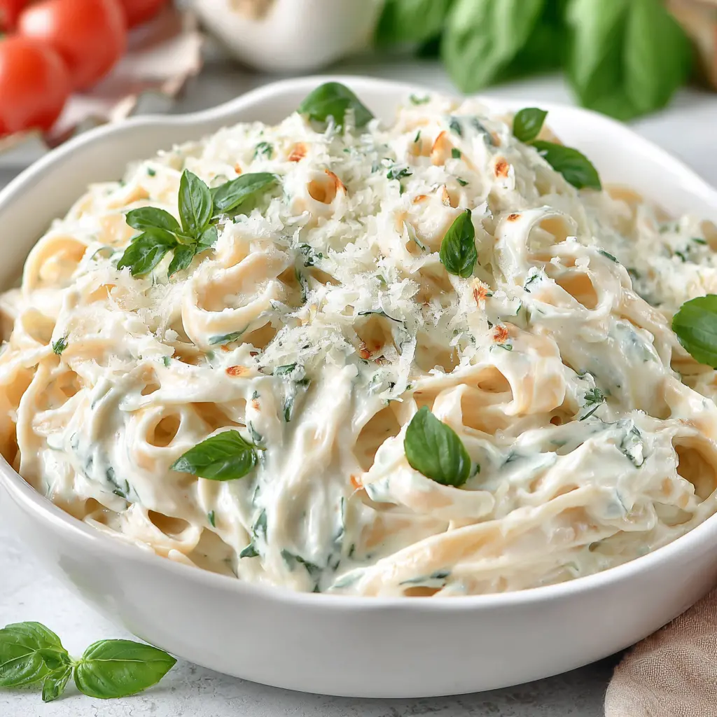 boursin pasta - final presentation