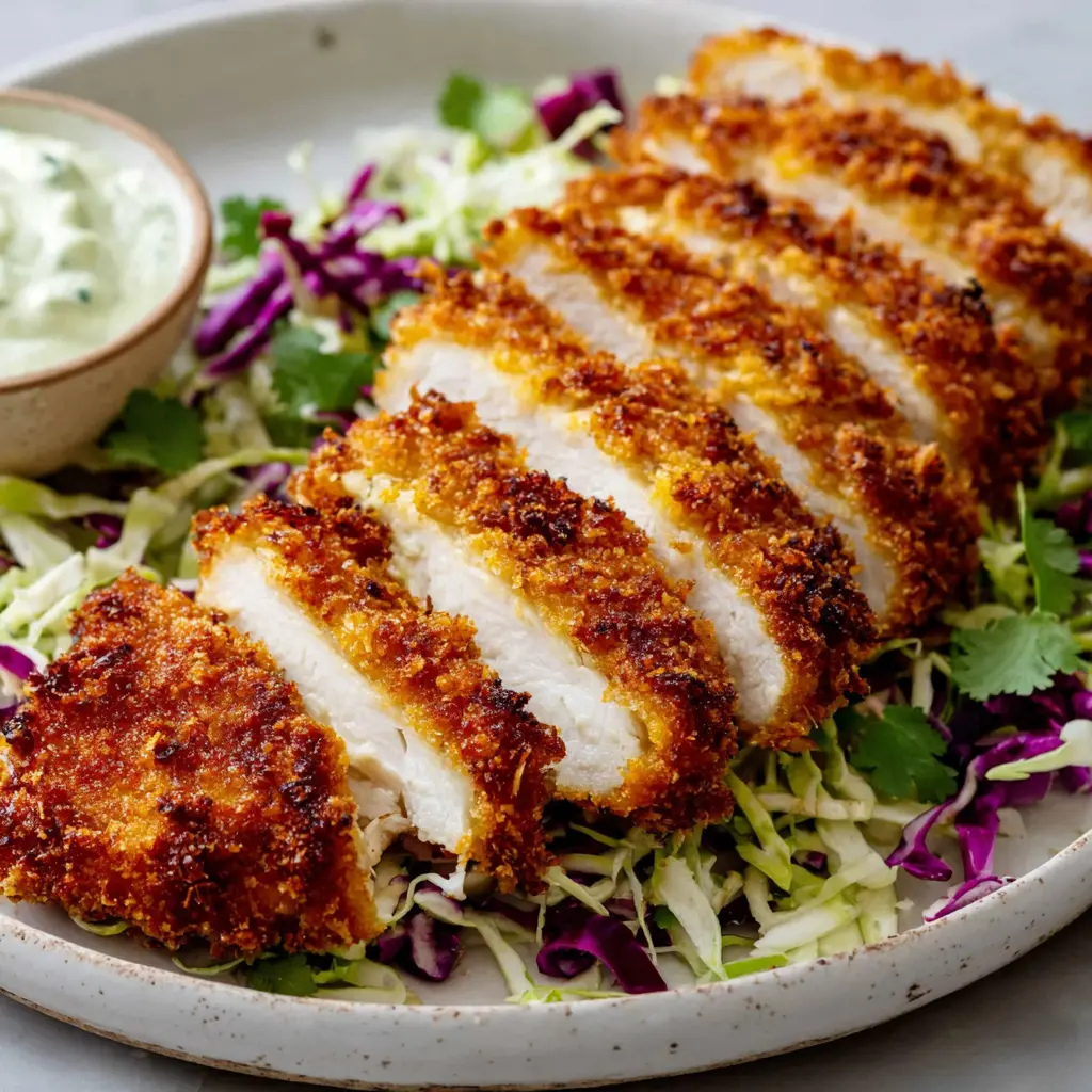 crunchy coconut chicken