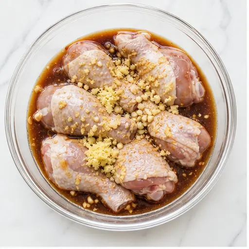 Step 1: Marinate the chicken