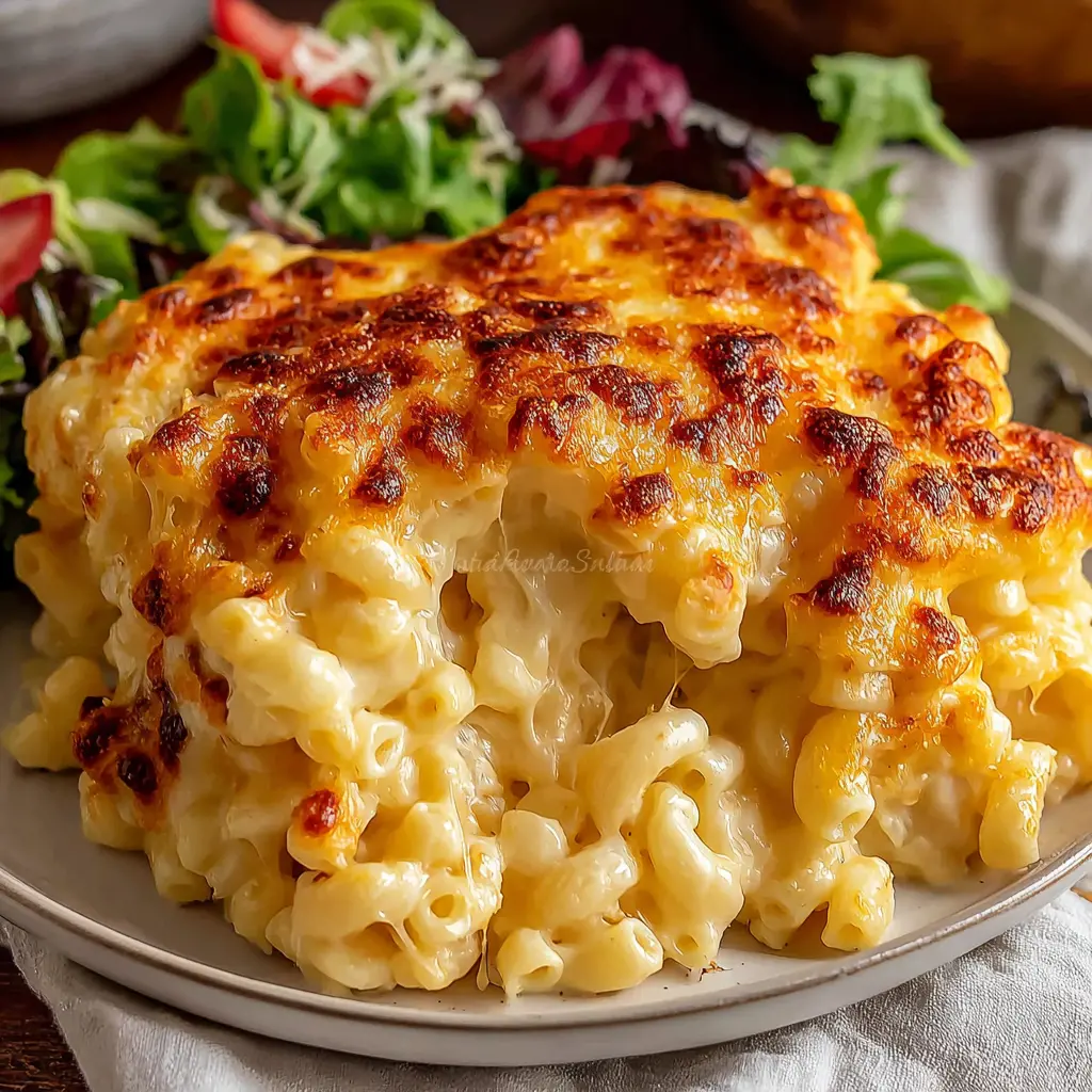 homemade mac and cheese - final presentation