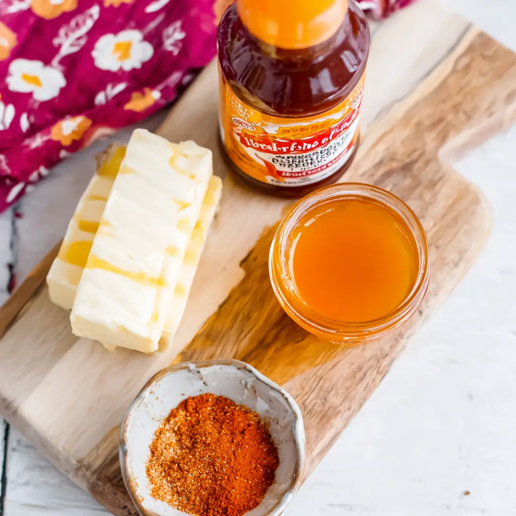 hot honey bbq sauce - main ingredients