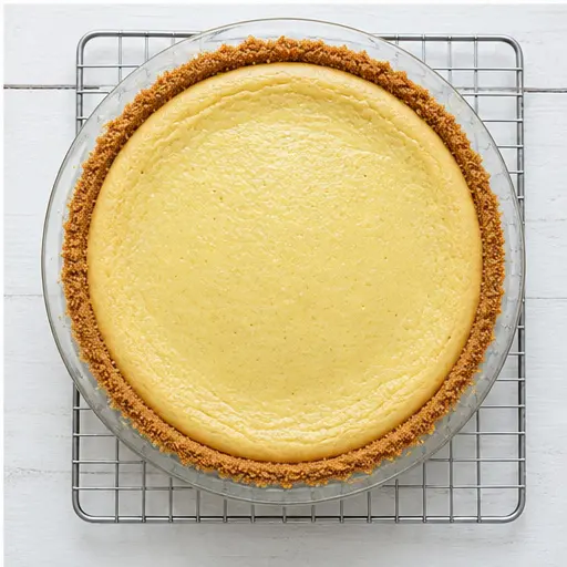 Step 4: Baked pie cooling on a rack
