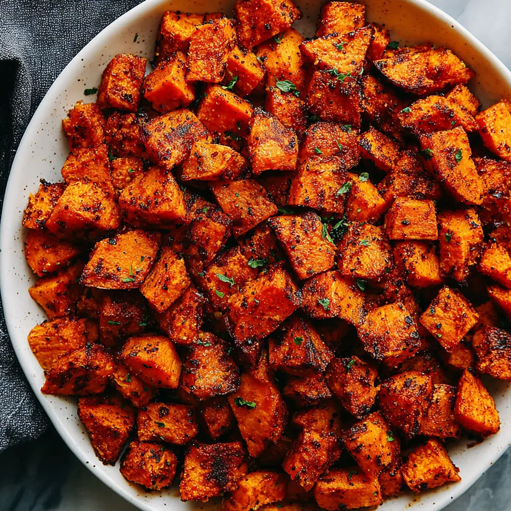 roasted sweet potatoes