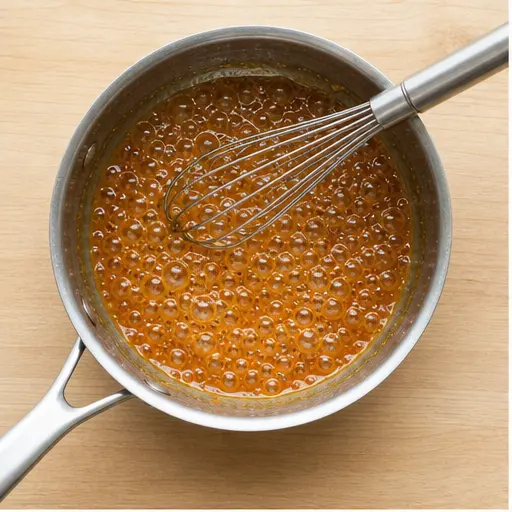 Step 1: Simmering miso marinade