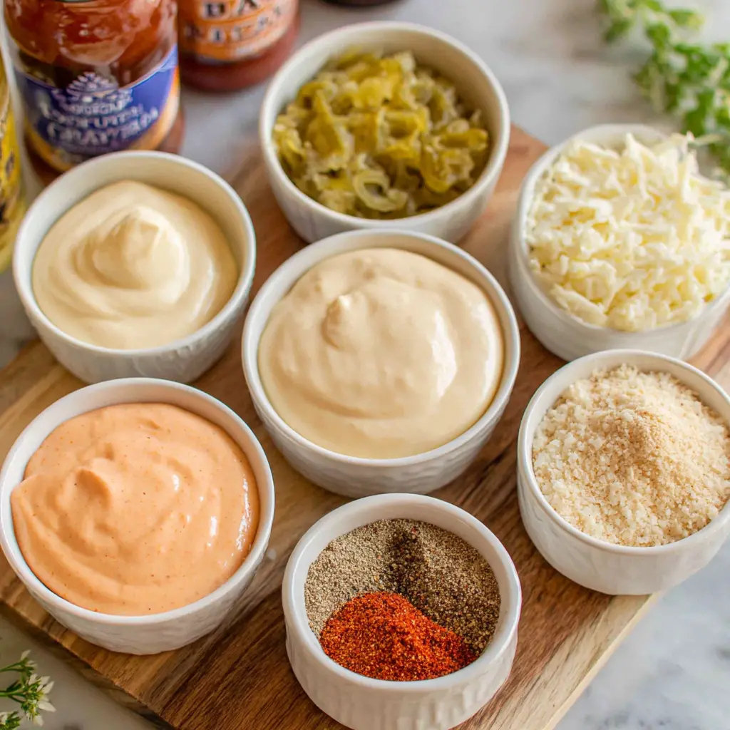 smash burger sauce - main ingredients