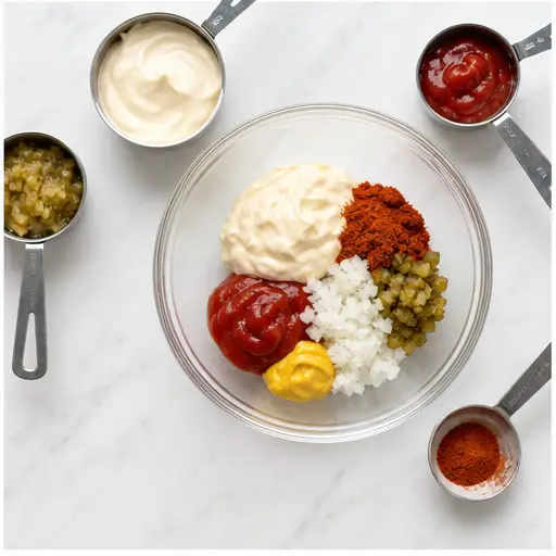 Step 1: Combine all ingredients in a bowl