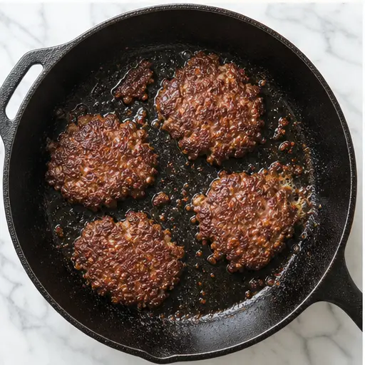 Step 3: Cooking until crispy edges form