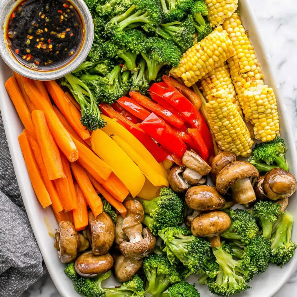 stir fry vegetables - main ingredients