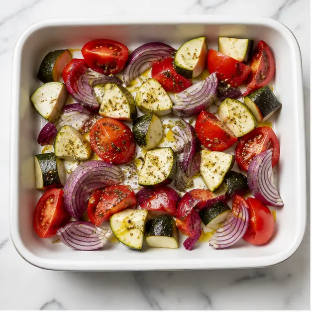 Step 1: Roast the vegetables until caramelized