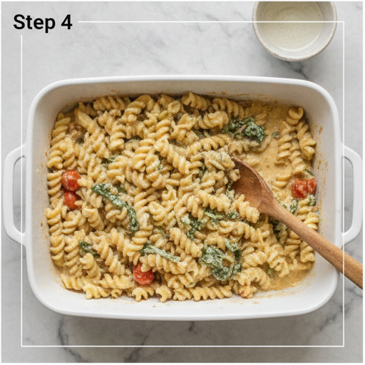 boursin pasta - step 4