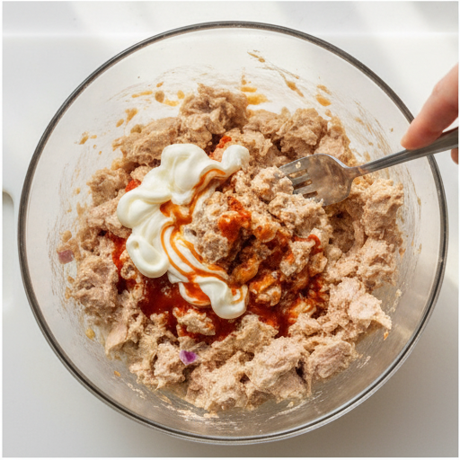 buffalo tuna salad - step 3