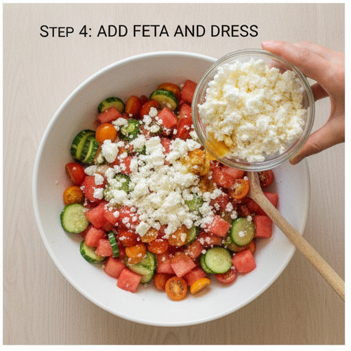 cucumber tomato salad - step 4
