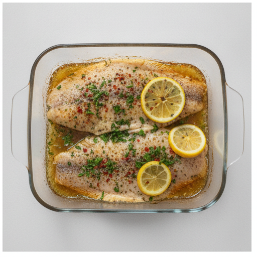 easy baked tilapia - step 4