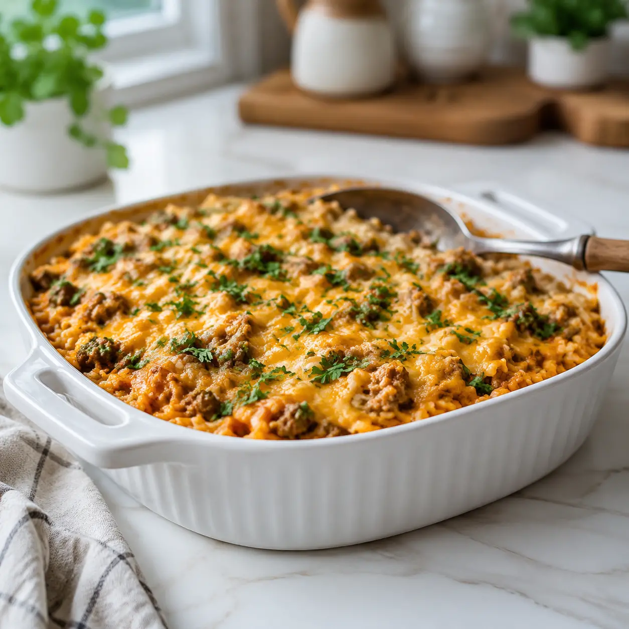 easy ground beef recipes - final presentation