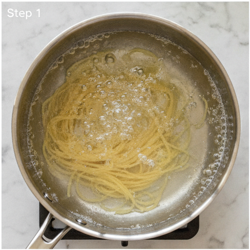 frozen lemon pasta recipe - step 1