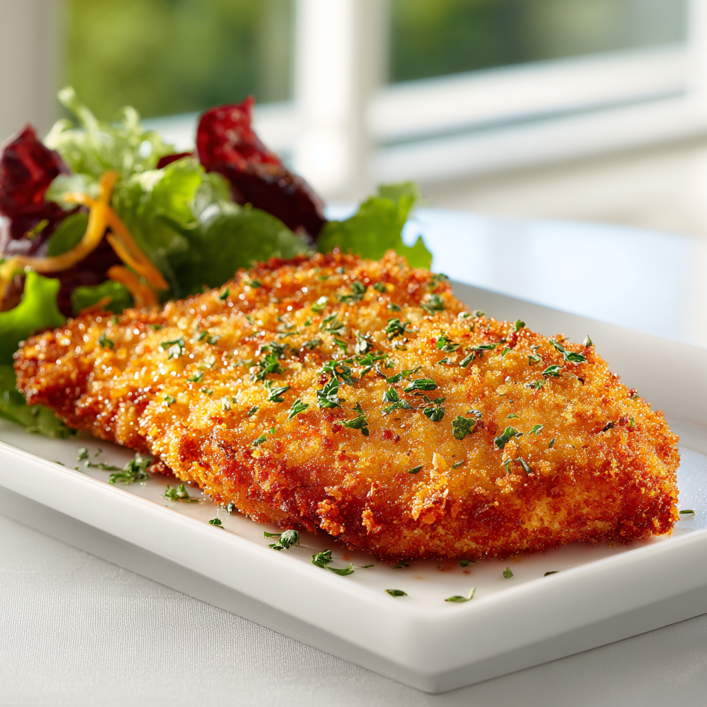 giant chicken cutlet