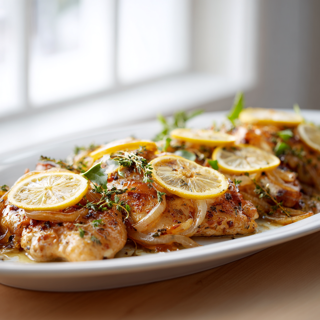 ina garten lemony chicken dinner