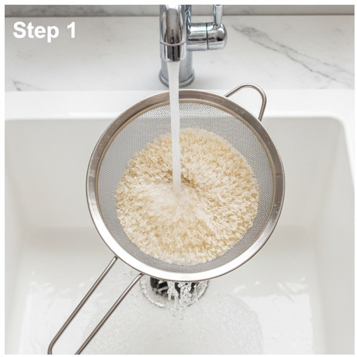 instant pot mexican rice - step 1