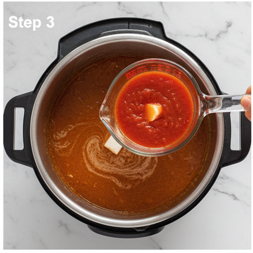 instant pot mexican rice - step 3