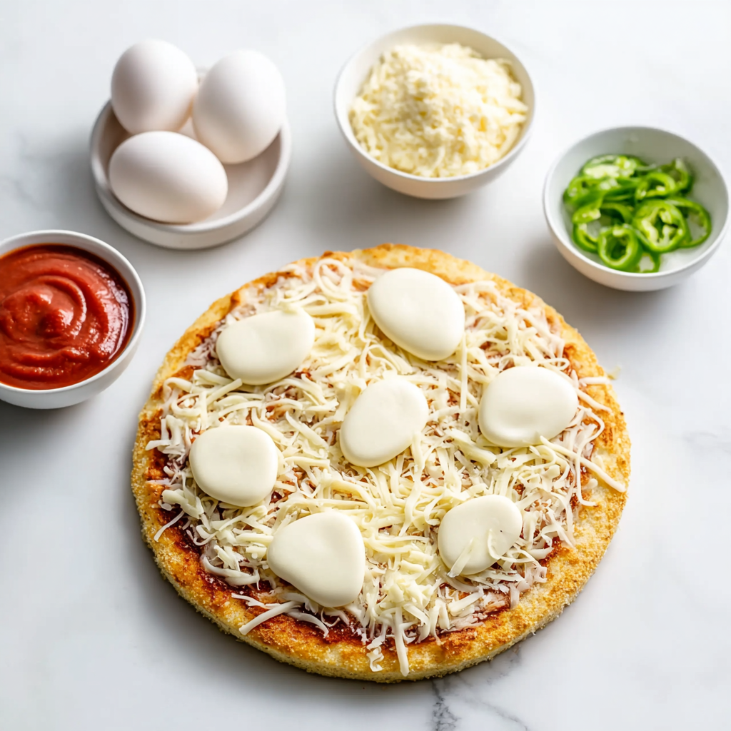 Keto pizza crust almond flour main ingredients