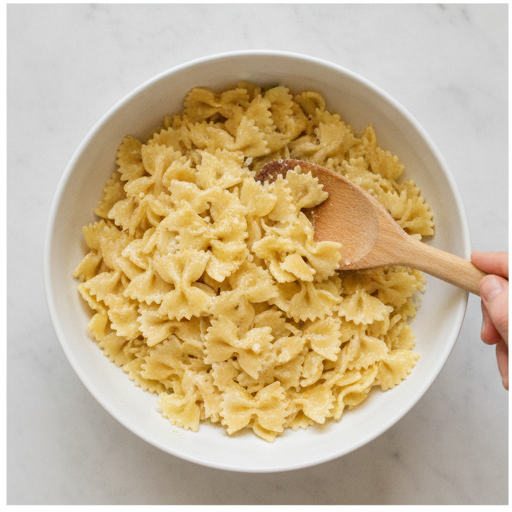 lemon arugula pasta salad - step 3