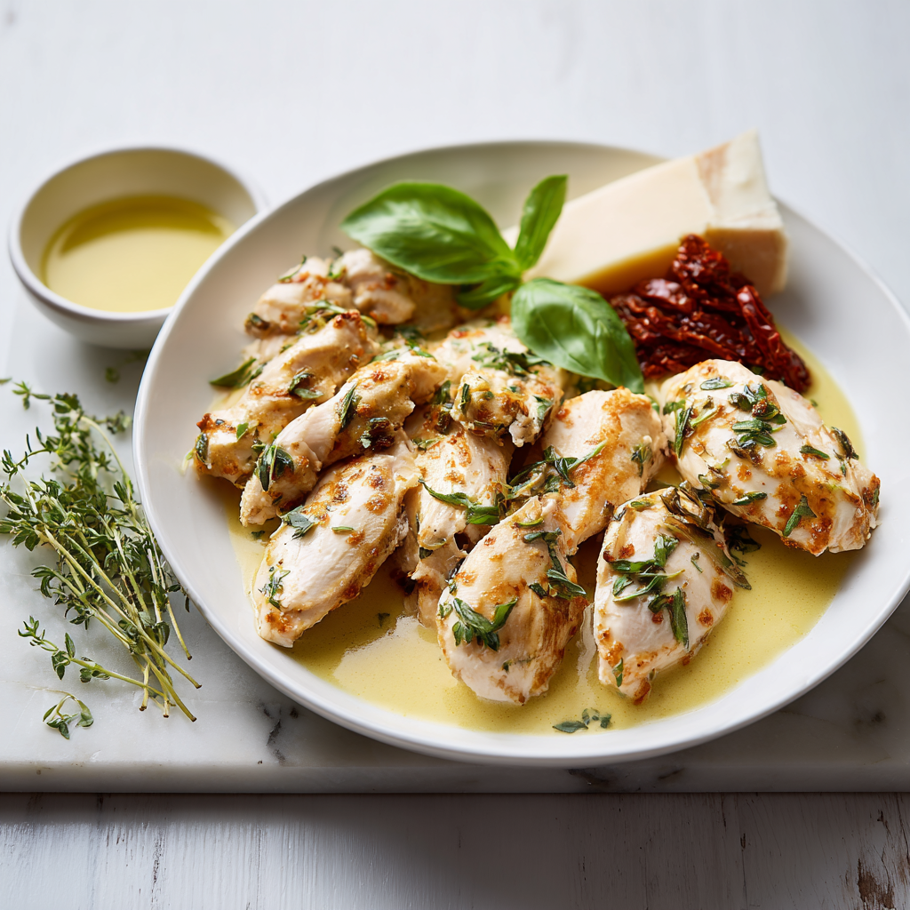 marry me chicken - main ingredients