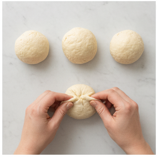 pizza bombs - step 3