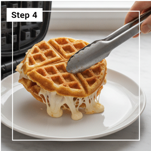pizza waffles - step 4
