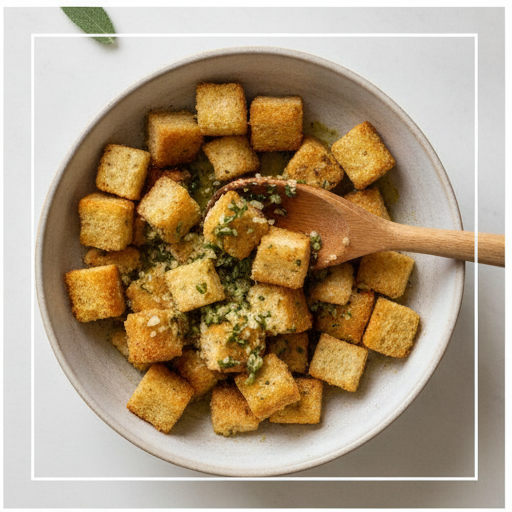 tomato soup with garlic and sage croutons - step 2