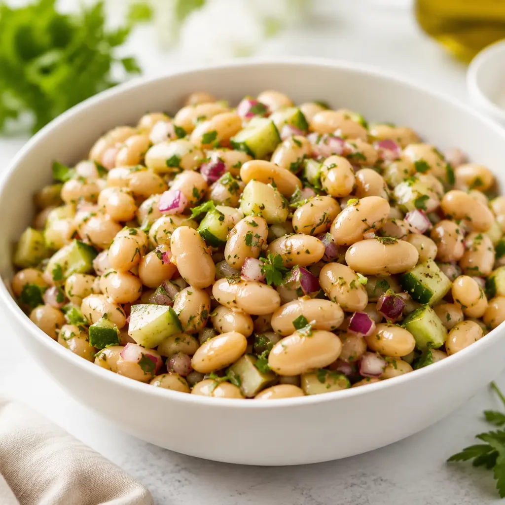 white bean salad 109525937