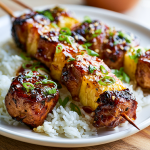 baked pineapple teriyaki chicken