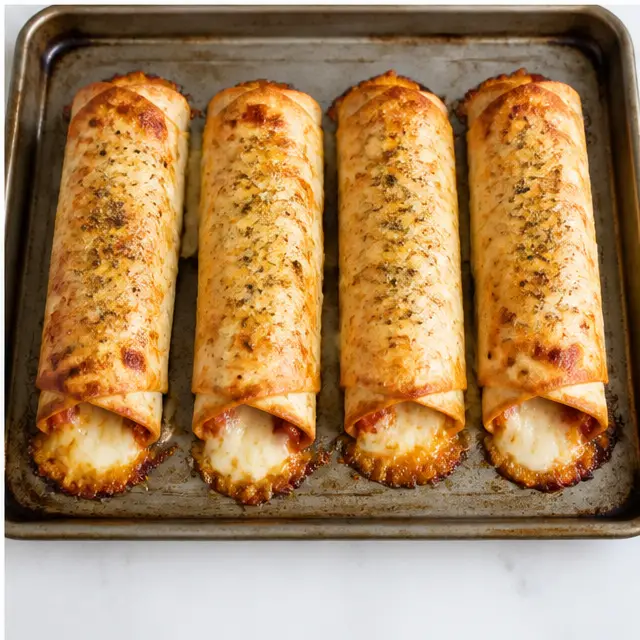 Step 4: Bake at 350°F until golden brown and the cheese is bubbling