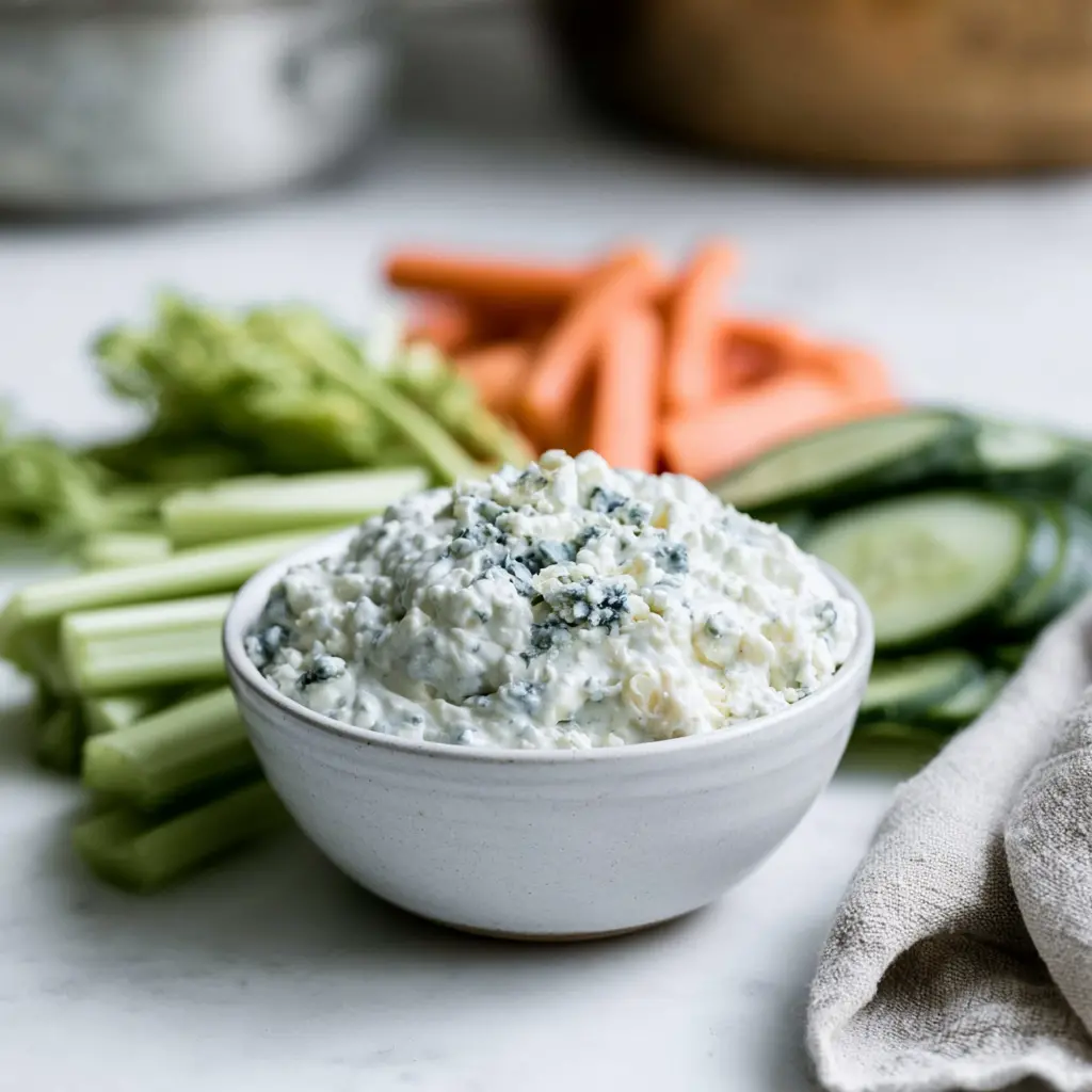 blue cheese dressing - final presentation
