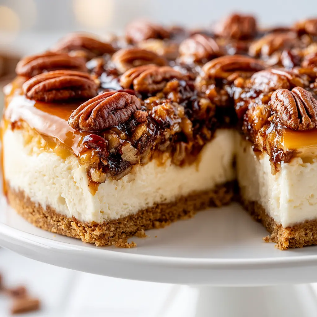 browned butter pecan cheesecake 874189246