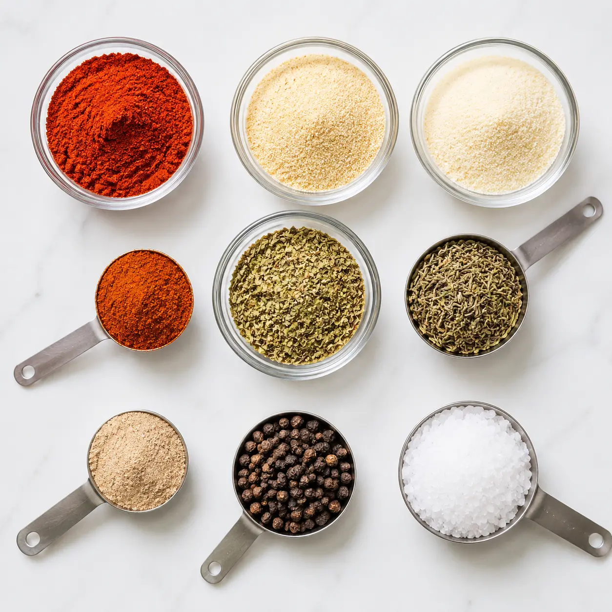 cajun seasoning - main ingredients