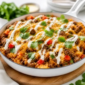 cheesy beef and rice skillet 794328994