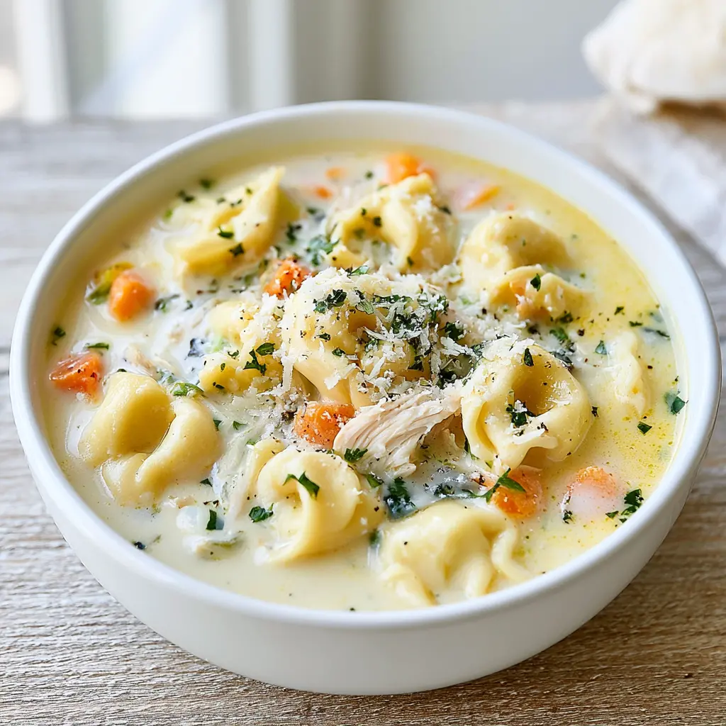 chicken tortellini soup 114089693