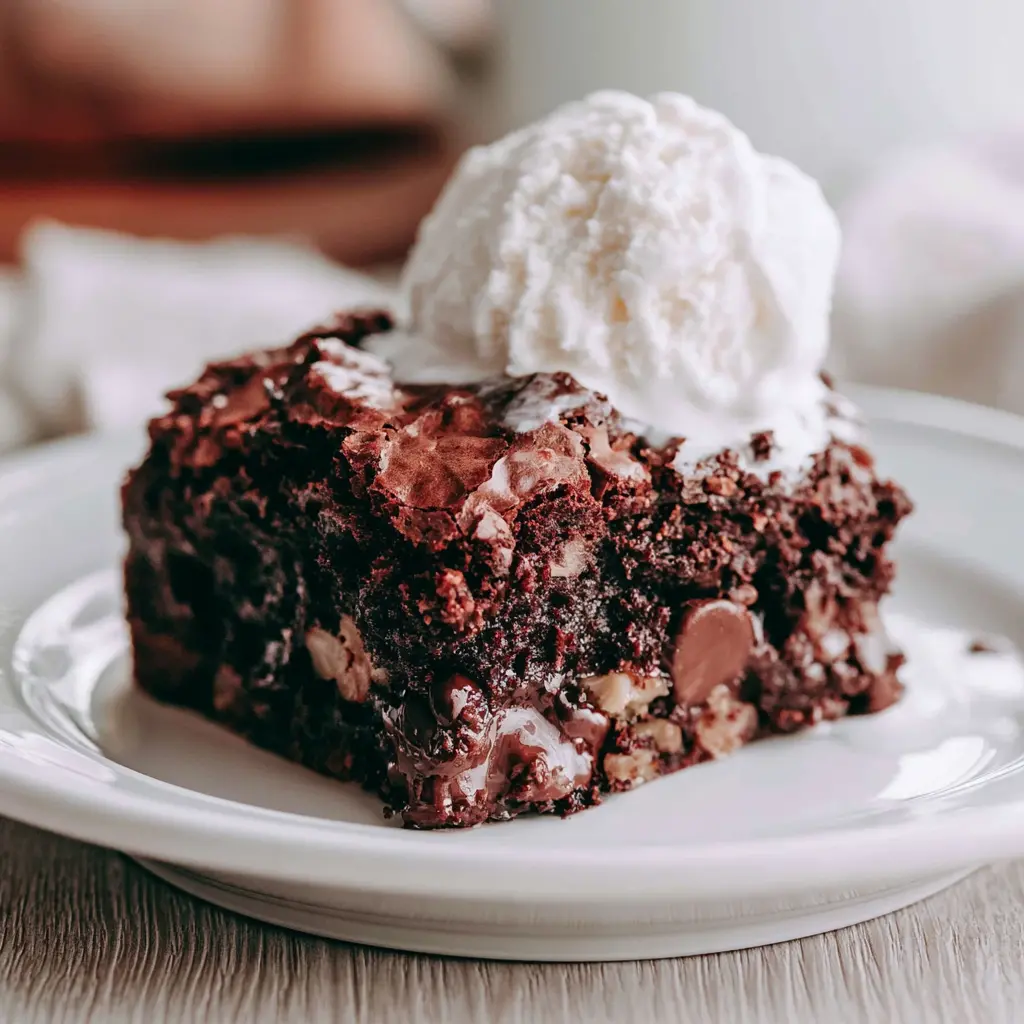 gooey brownies - final presentation