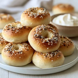 greek yogurt bagel bites 673563850