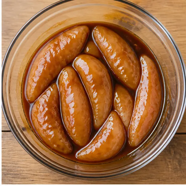 Marinate the raw chicken tenders in the prepared teriyaki sauce
