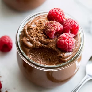 highprotein chocolate mousse 438008590