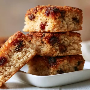 oatmeal raisin bars 100799380