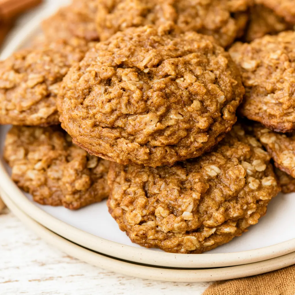 pumpkin oatmeal cookies 504804899