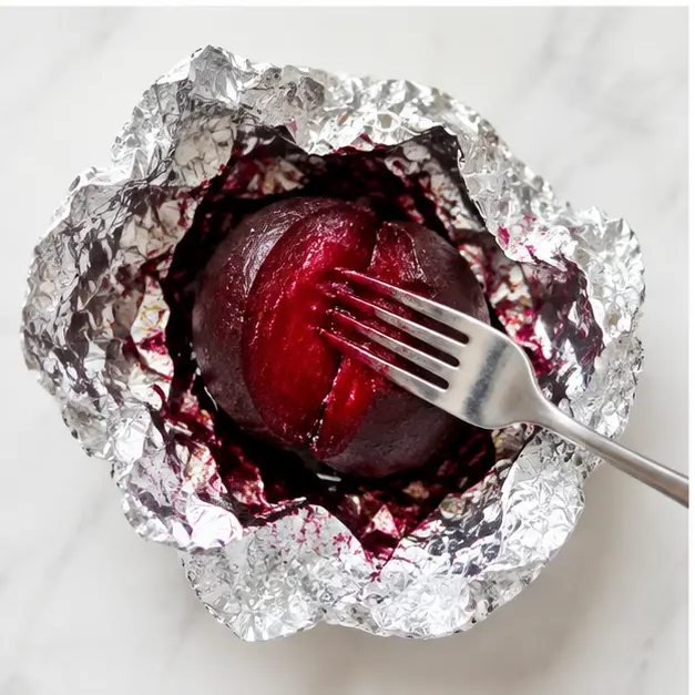Step 3: Testing tenderness with a fork