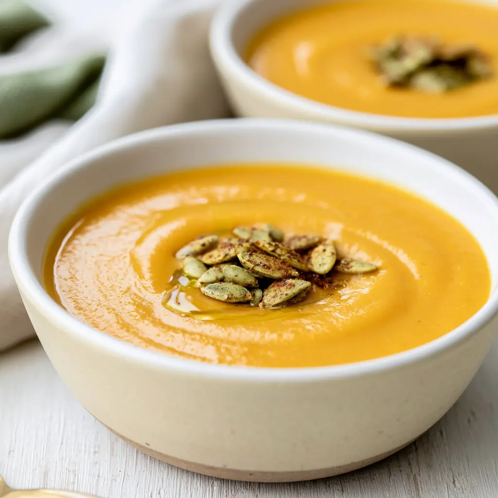 roasted butternut squash apple soup 156316903