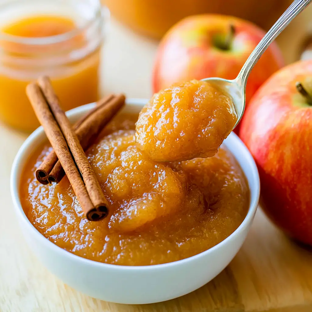 stovetop applesauce - final presentation
