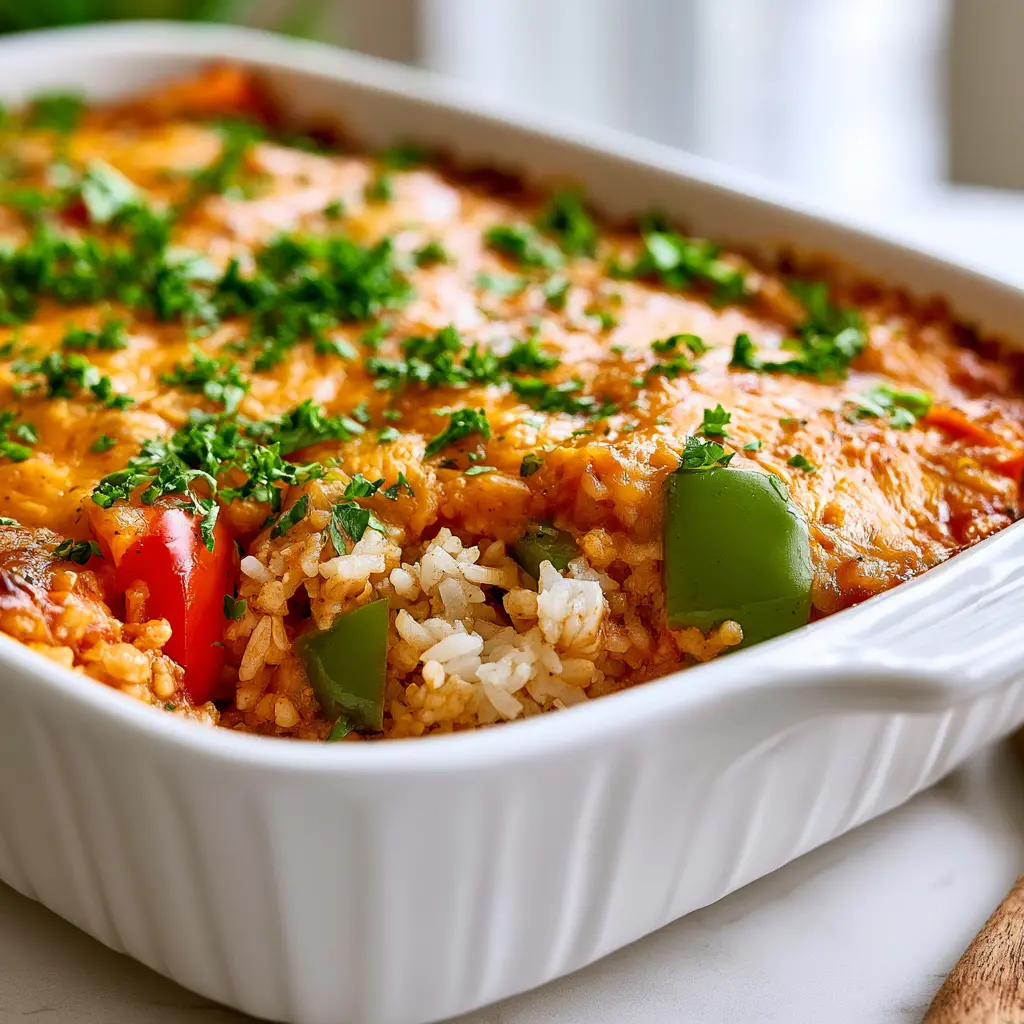 stuffed pepper casserole 161136862