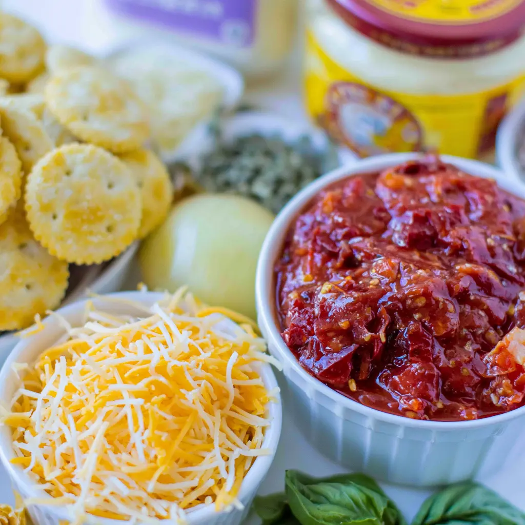 tomato pudding - main ingredients