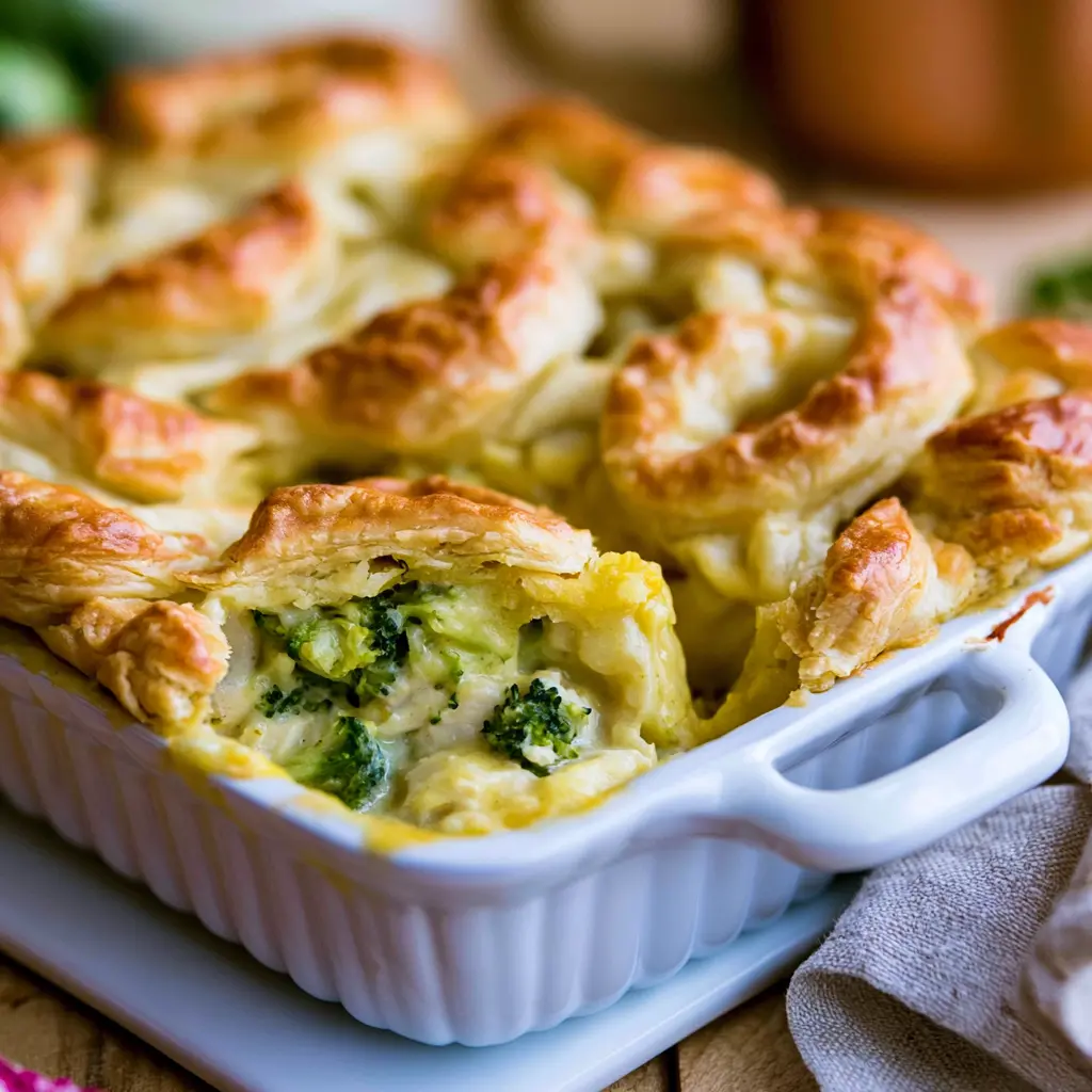 turkey pot pie - final presentation